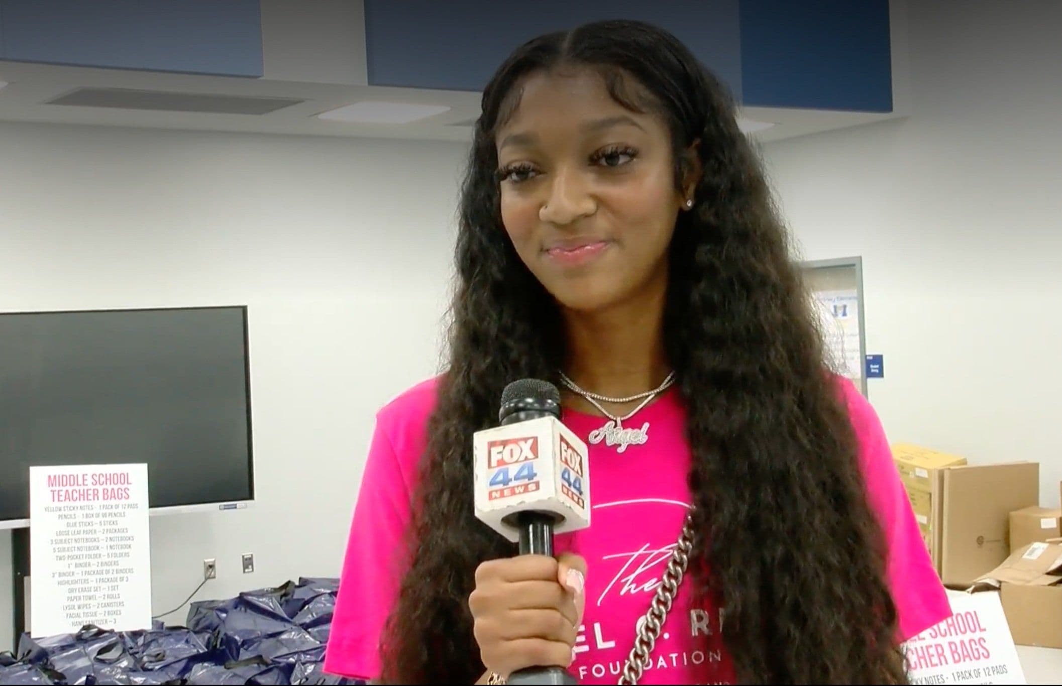 Donation of school supplies to East Baton Rouge Parish schools